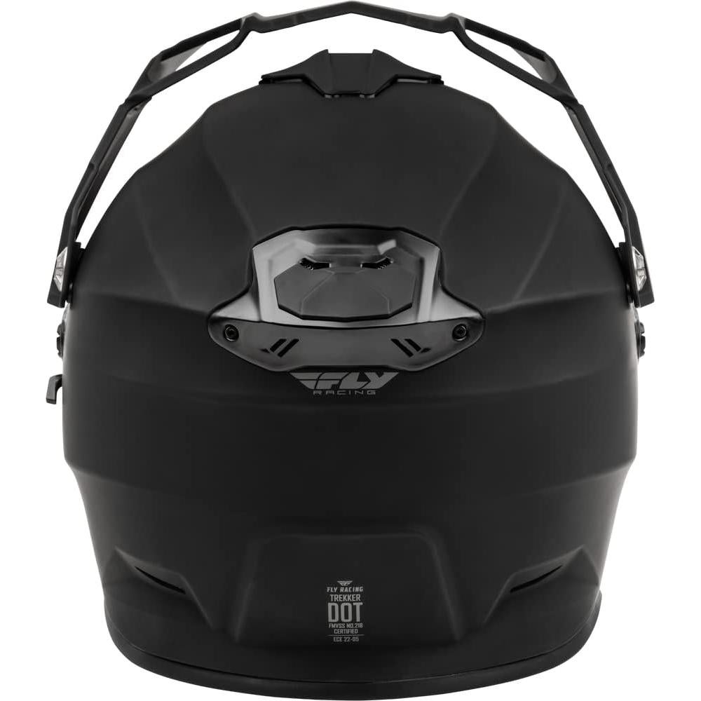 Casco Trekker Fly Racing Negro Mate Pequeño 2.17kg