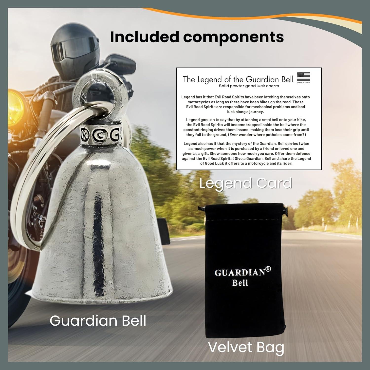 Campana Guardian Bell Amor para Motociclistas - Hecha en EE. UU.