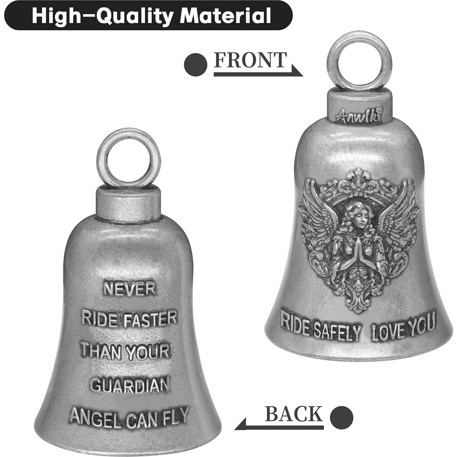 Campana de Suerte Guardian Ángel para Motocicleta con Accesorios