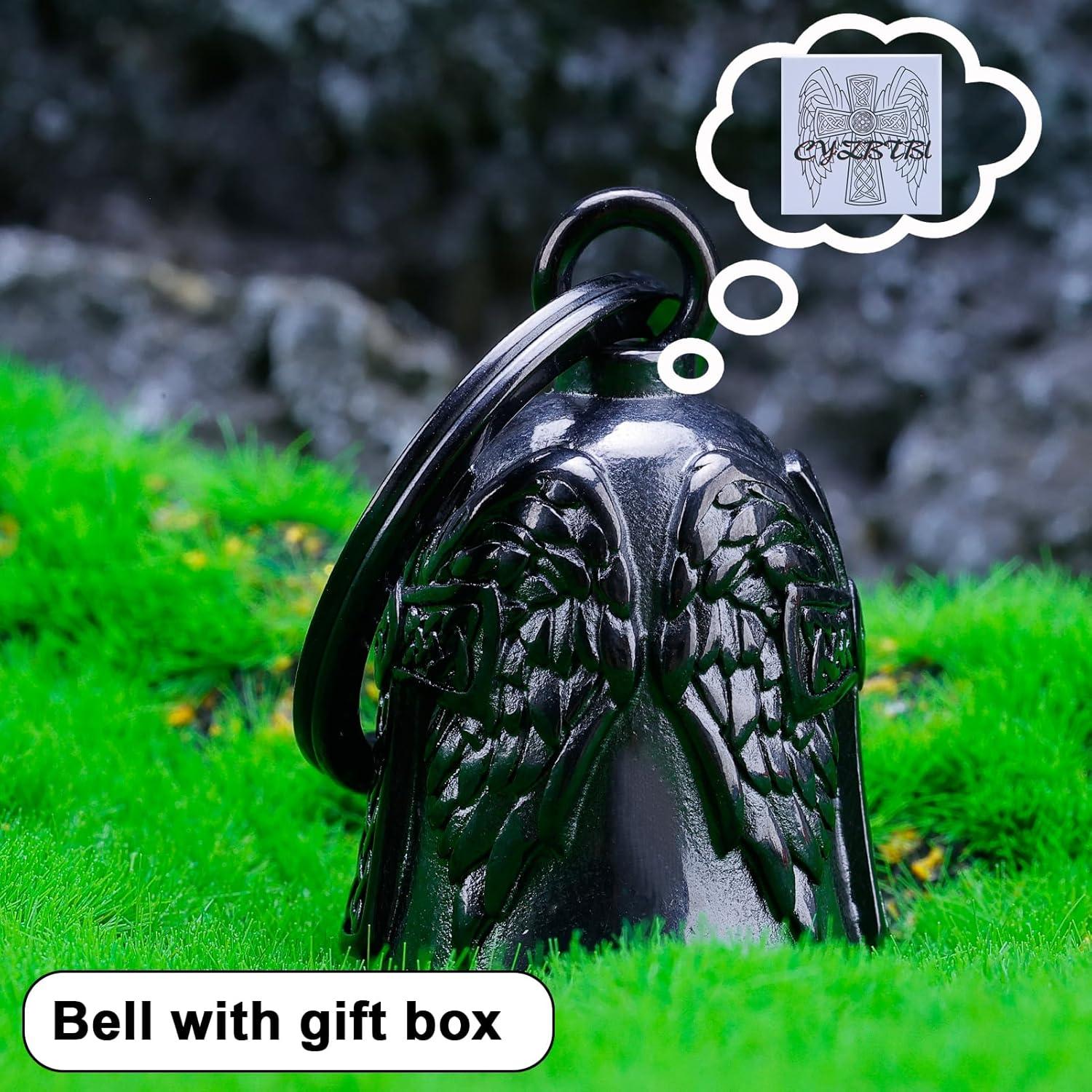 Campana de Motocicleta CYZBTBl 3D Negra - Accesorio de Seguridad