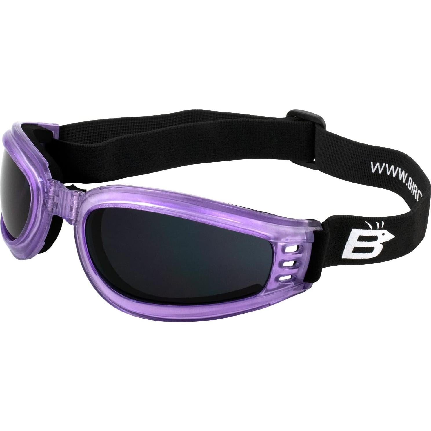 Gafas de sol Birdz Cardinal para mujer, marco morado, lentes UV400