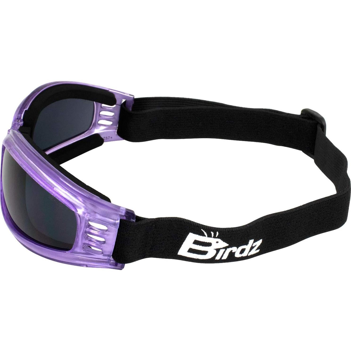 Gafas de sol Birdz Cardinal para mujer, marco morado, lentes UV400