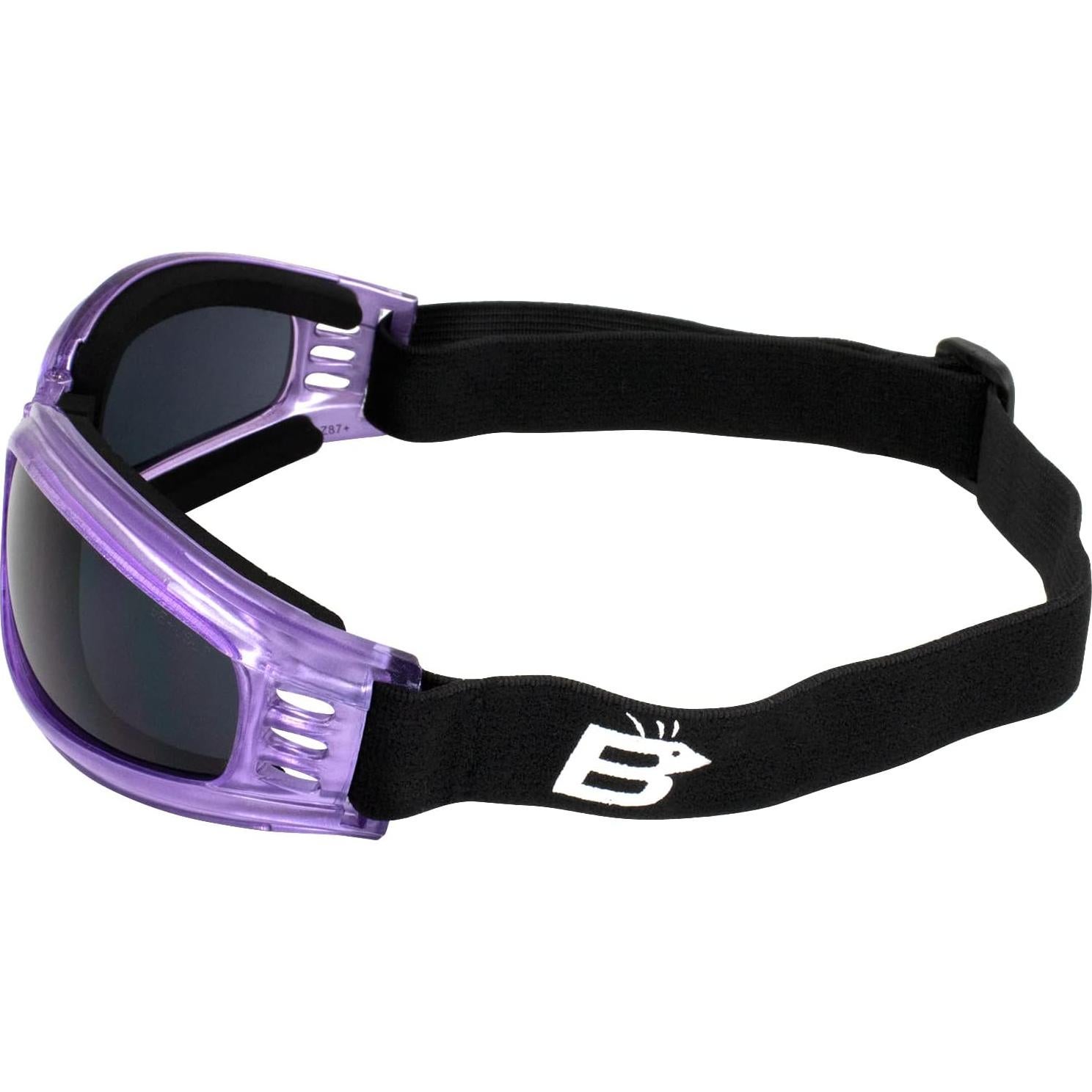 Gafas de sol Birdz Cardinal para mujer, marco morado, lentes UV400