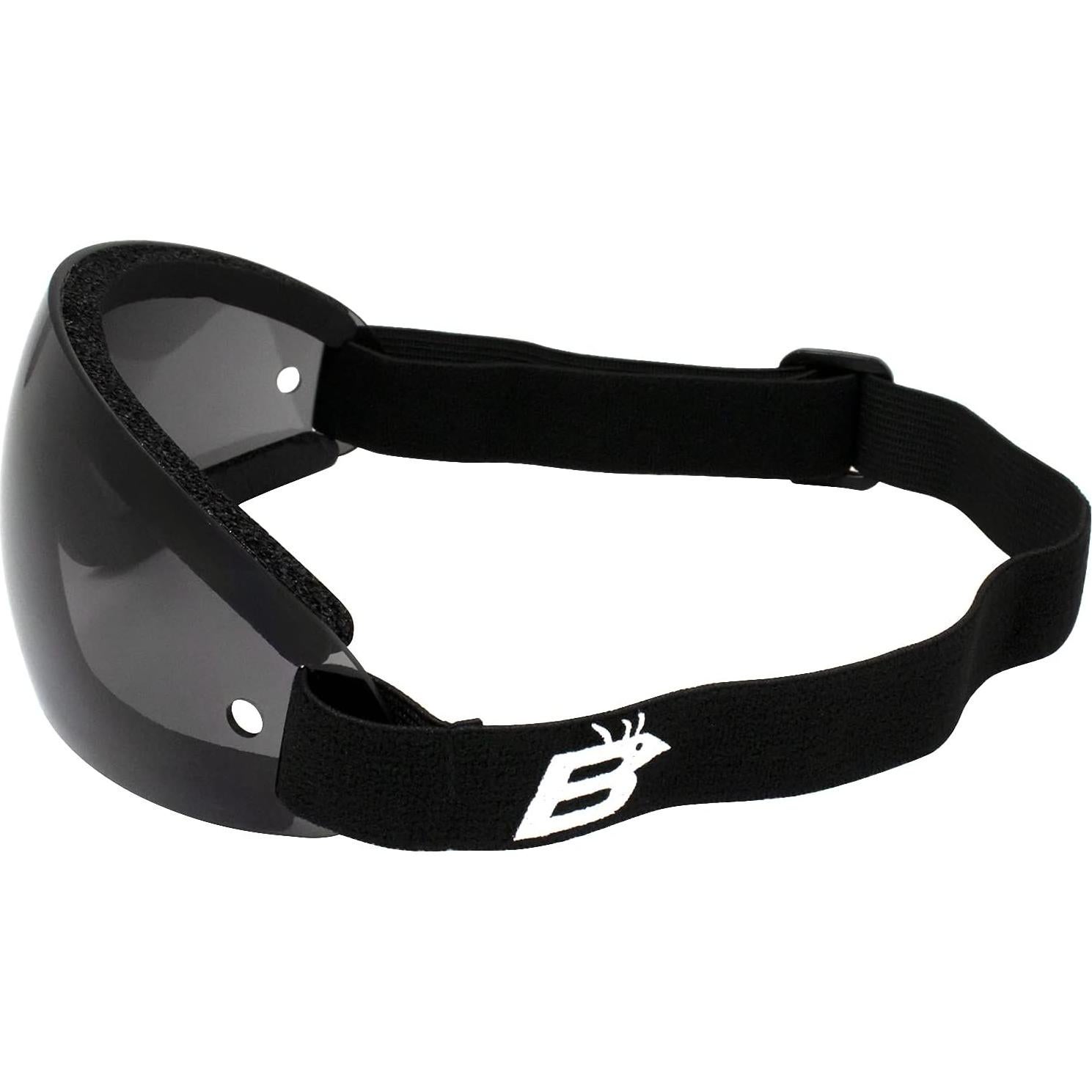 Gafas de vuelo Birdz Wing Marco negro Lente ahumada UV 100%