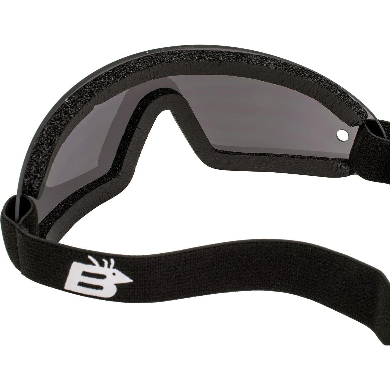 Gafas de vuelo Birdz Wing Marco negro Lente ahumada UV 100%