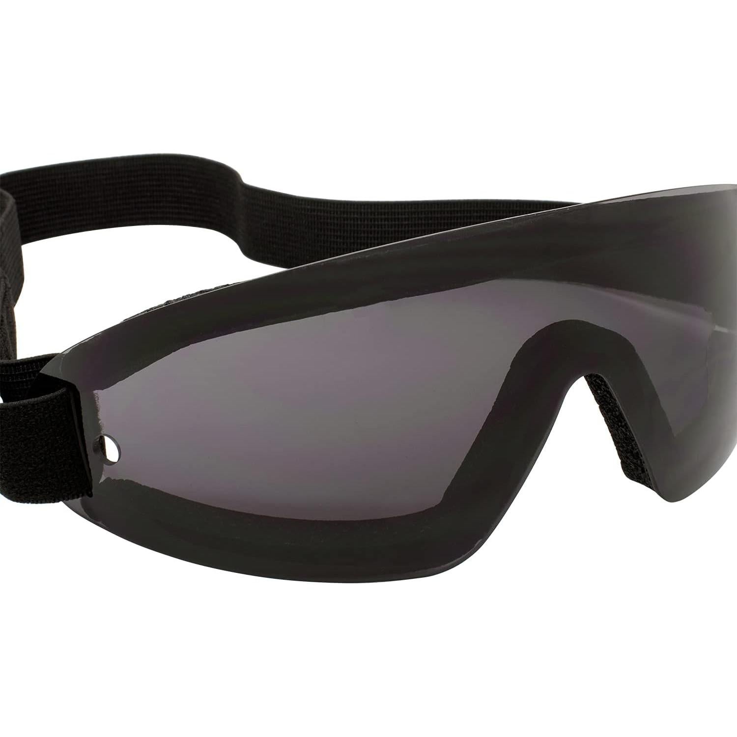 Gafas de vuelo Birdz Wing Marco negro Lente ahumada UV 100%