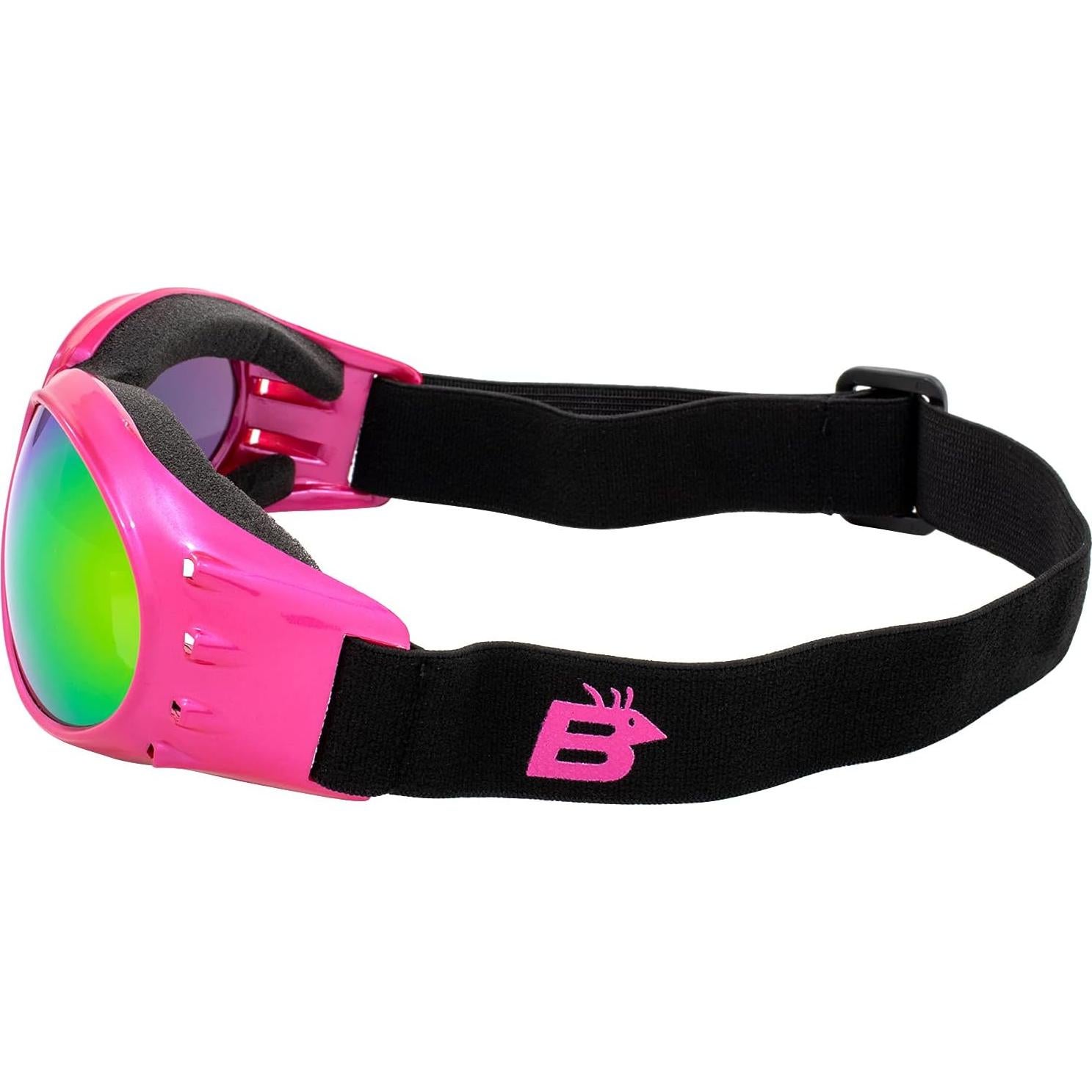 Gafas de Moto Birdz Eyewear Eagle 2 Pares Rosas con Lentes