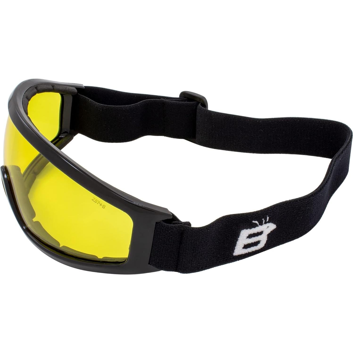 Gafas de Seguridad Birdz Robin - 2 Pares Lentes Amarillos y Azules