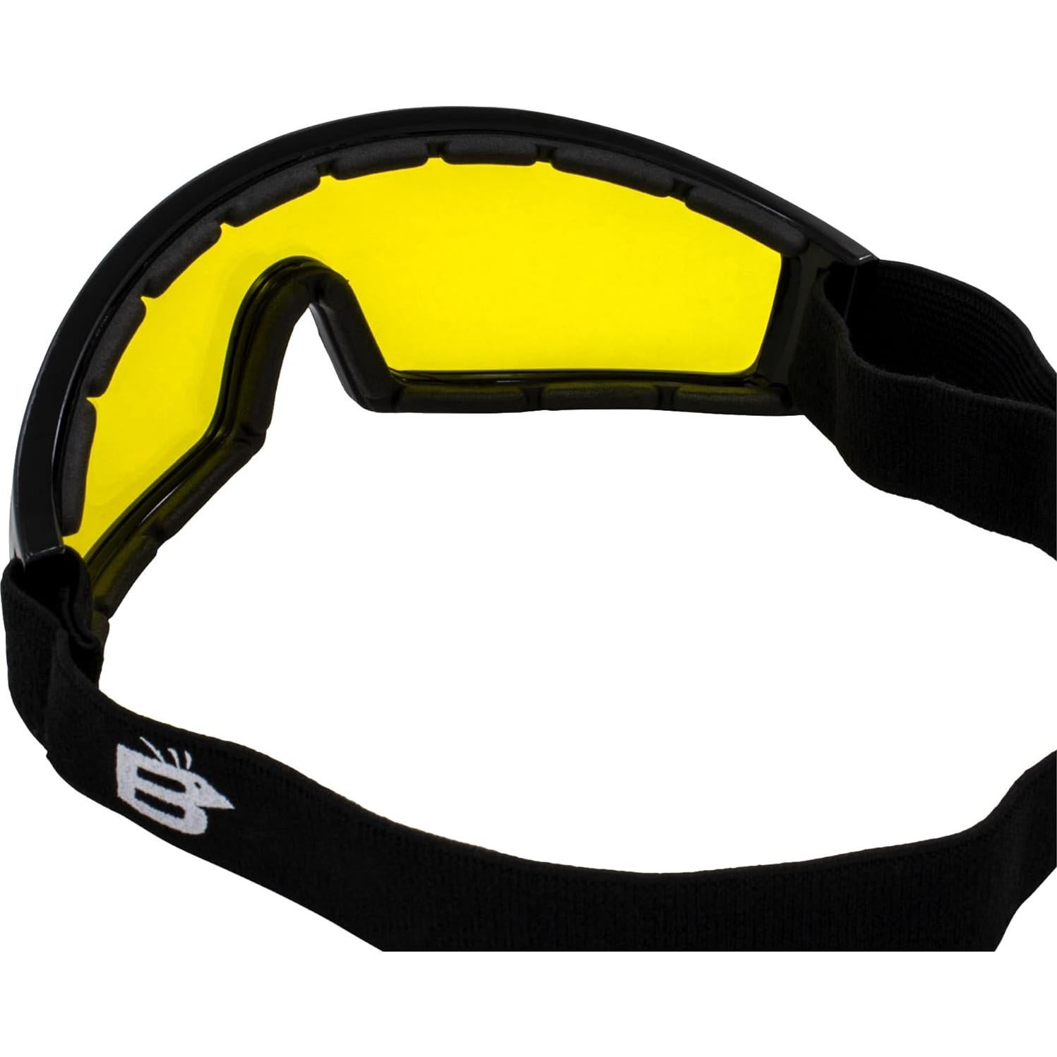 Gafas de Seguridad Birdz Robin - 2 Pares Lentes Amarillos y Azules