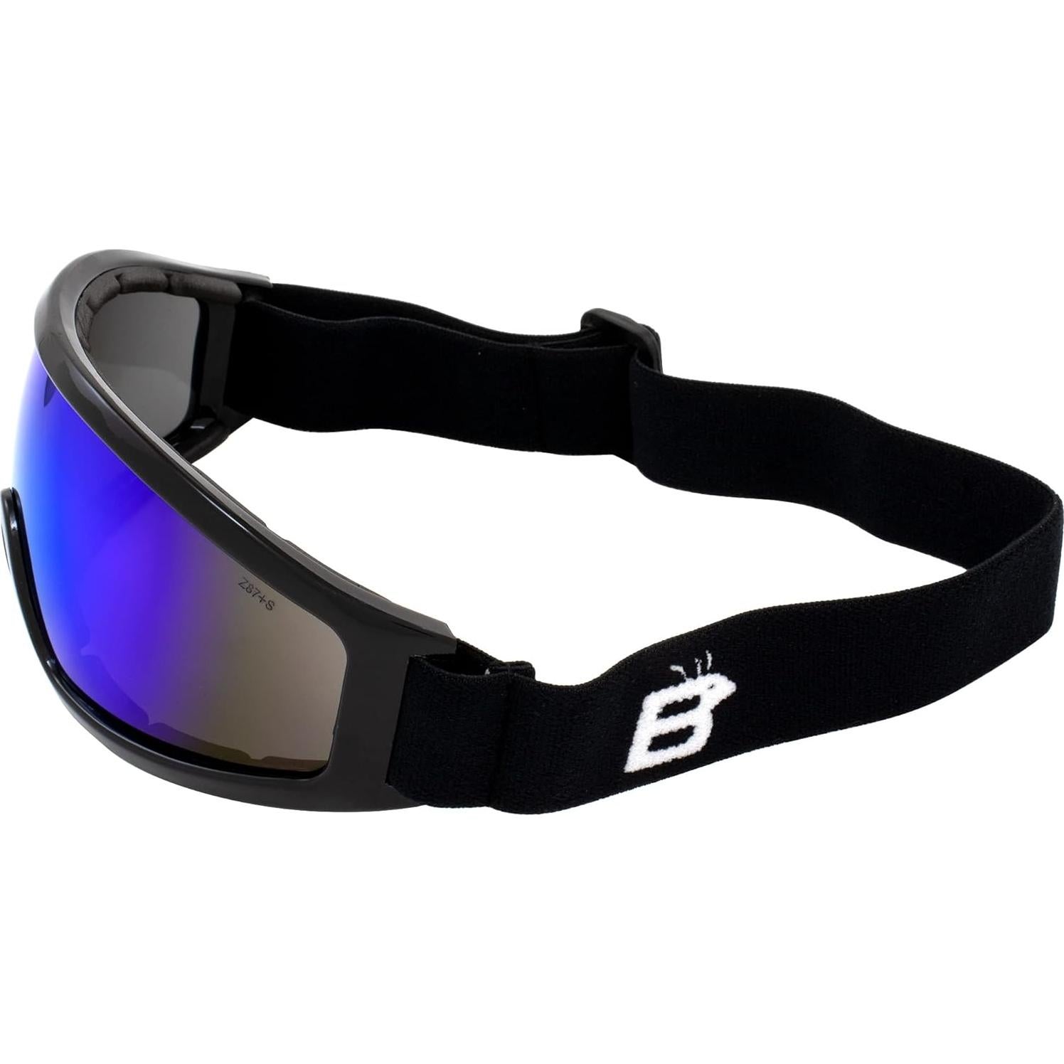 Gafas de Seguridad Birdz Robin - 2 Pares Lentes Amarillos y Azules