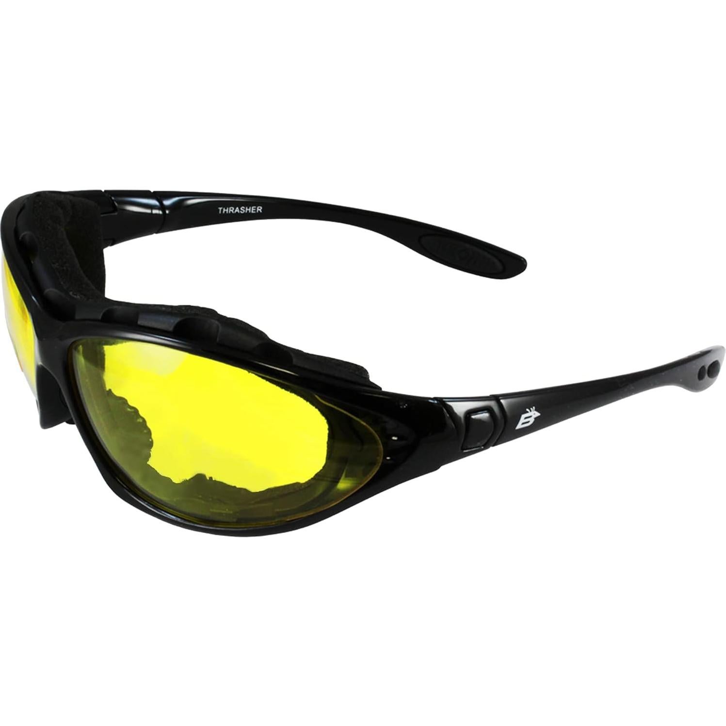 Gafas de Motocicleta Acolchadas Thrasher - 2 Pares, UV400