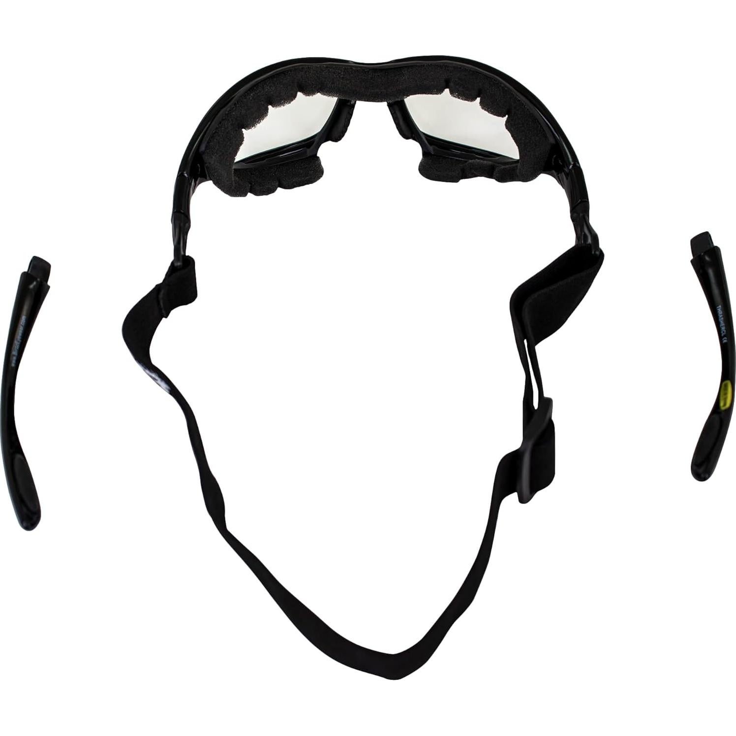 Gafas de Motocicleta Acolchadas Thrasher - 2 Pares, UV400