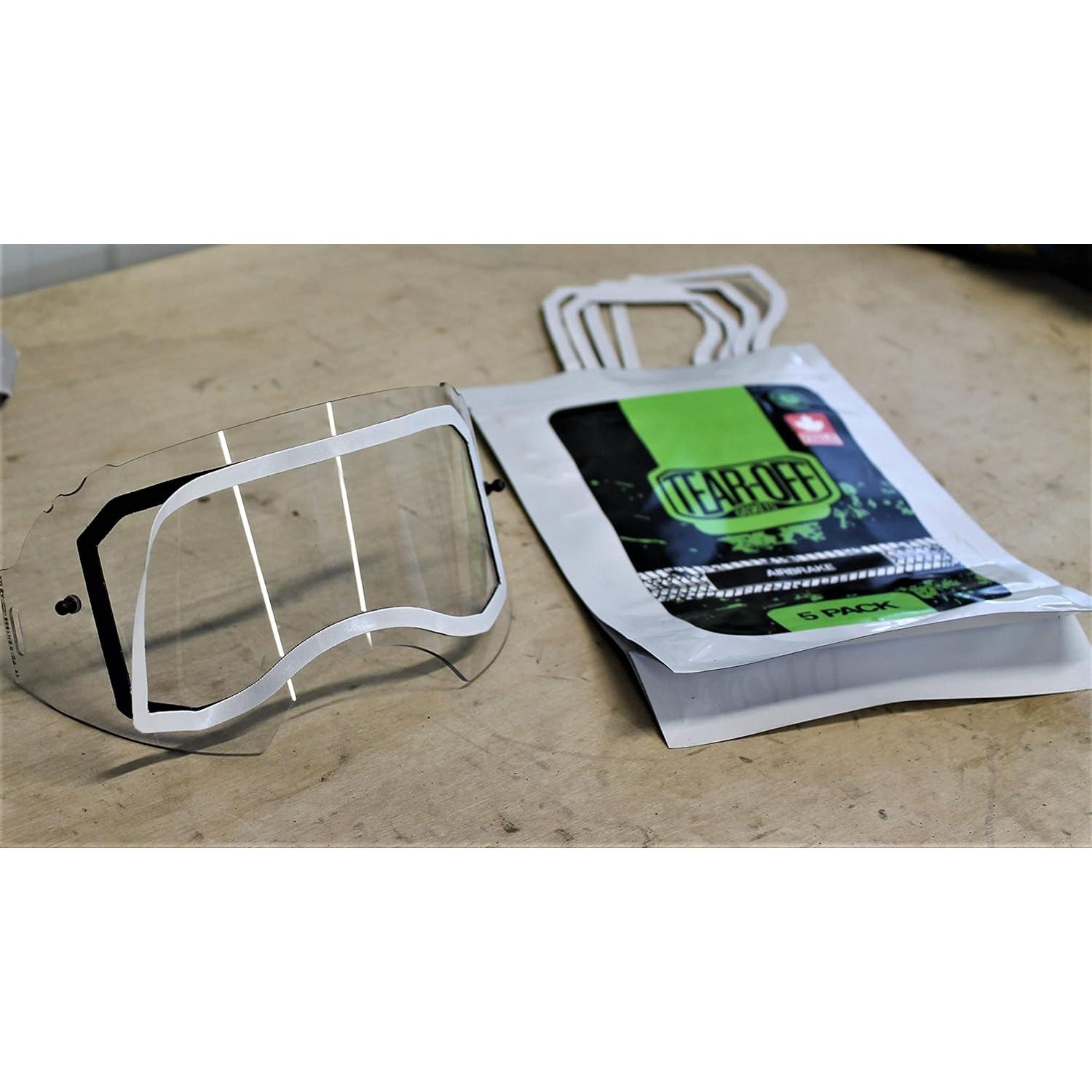 Juntas Tear Off TOGS para Gafas Oakley Airbrake - Paquete de 5