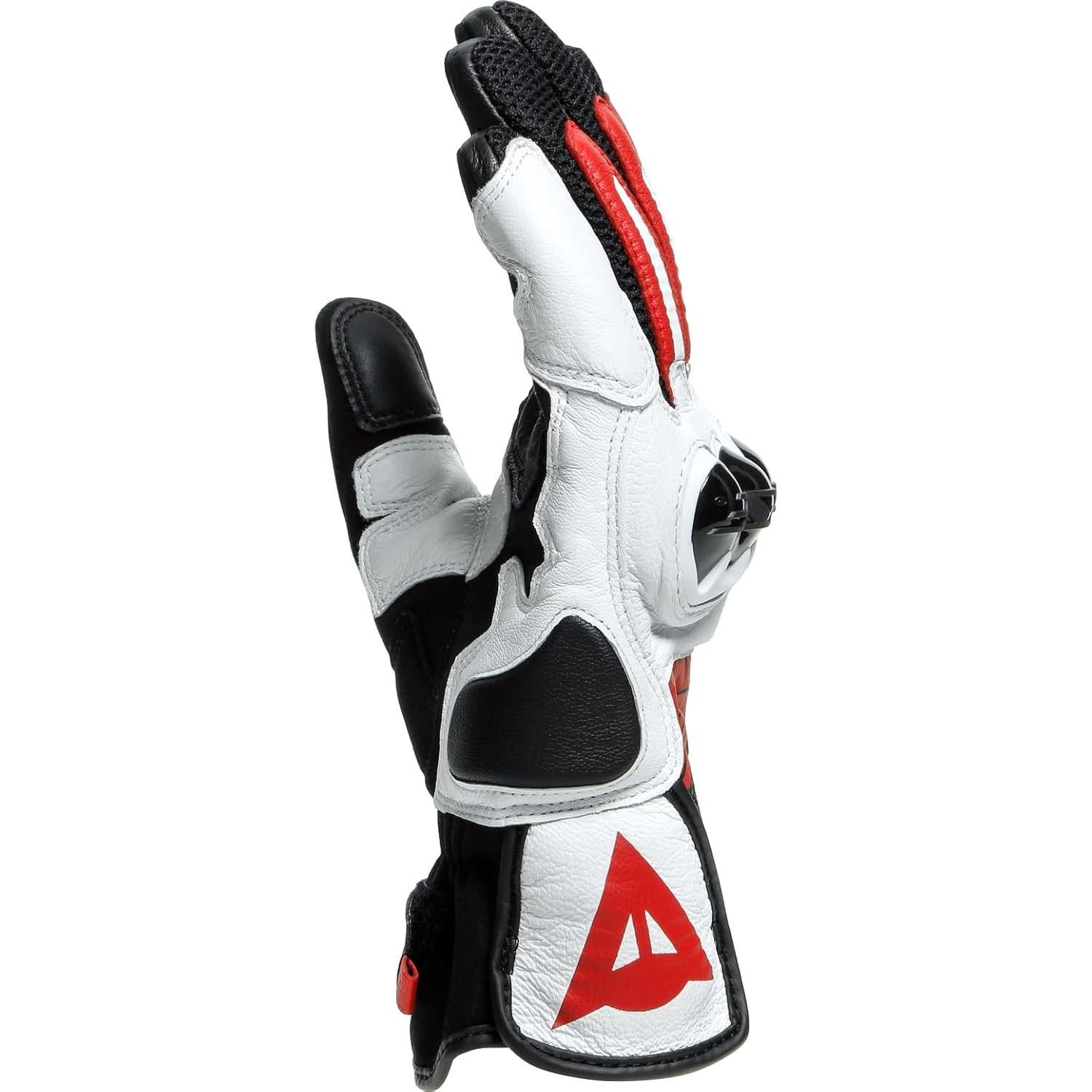 Guantes de motocicleta Dainese Mig 3 de cuero XL Negro/Blanco/Rojo