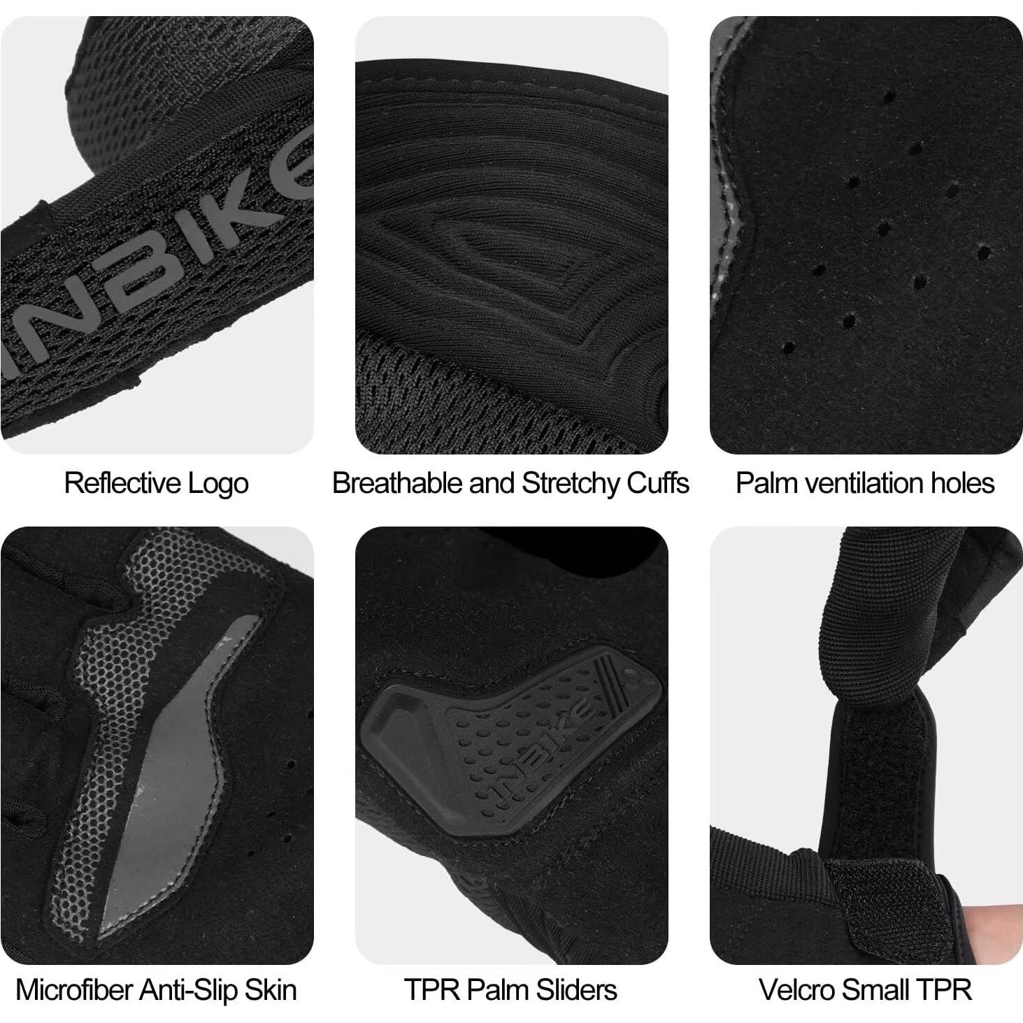 Guantes de Motocicleta INBIKE I24MG618 Transpirables Táctiles