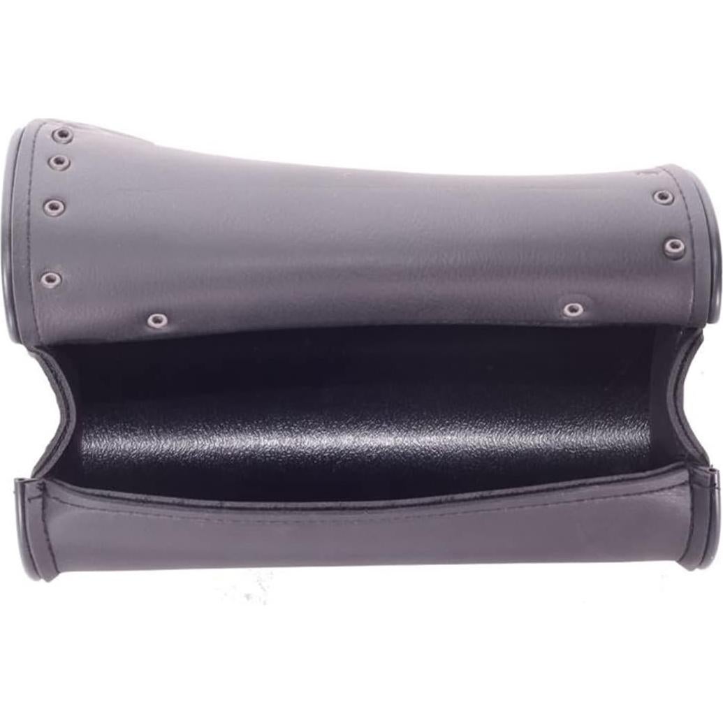 Bolsa de Herramientas para Motocicleta Universal 25.4 cm Negra