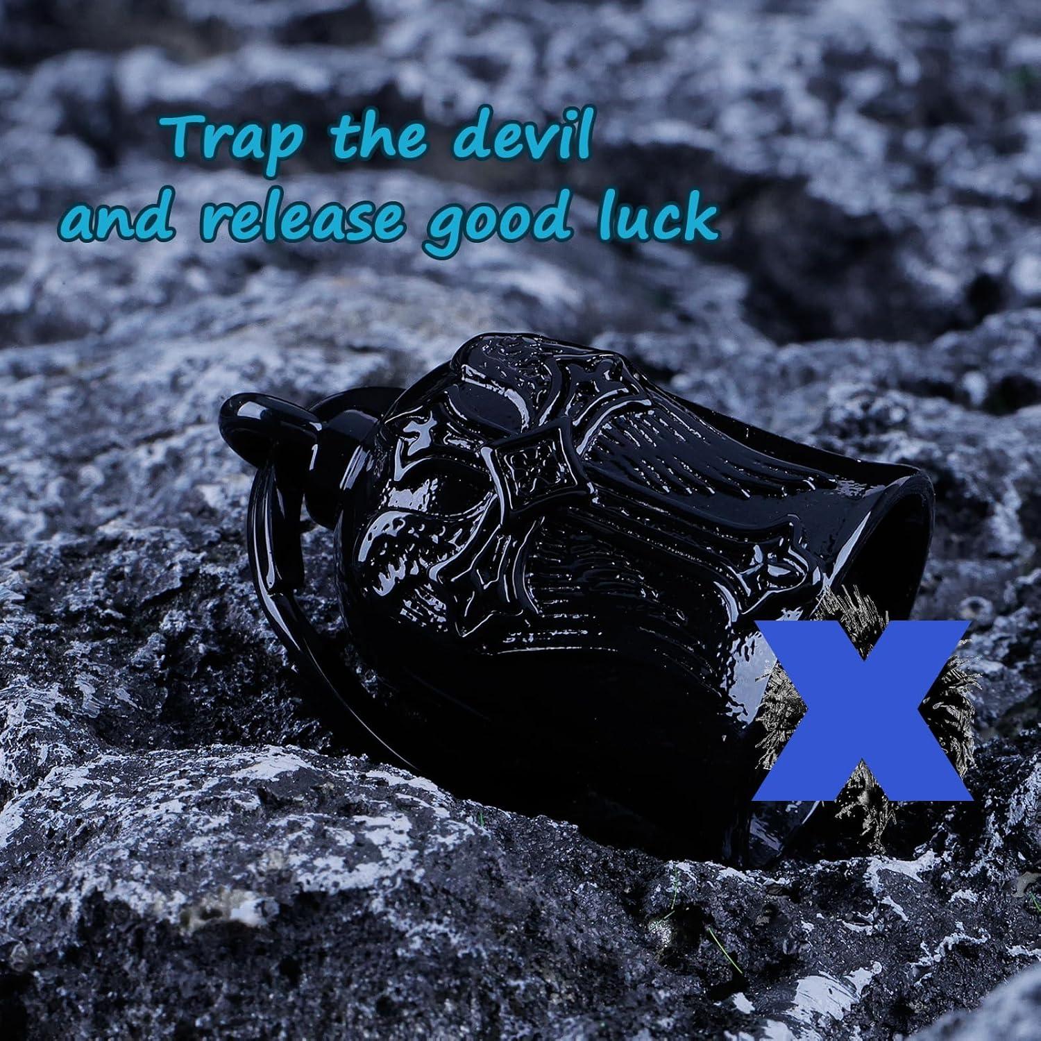 Campana de Moto AilRabbit 768472182753 Doble Cara Negra