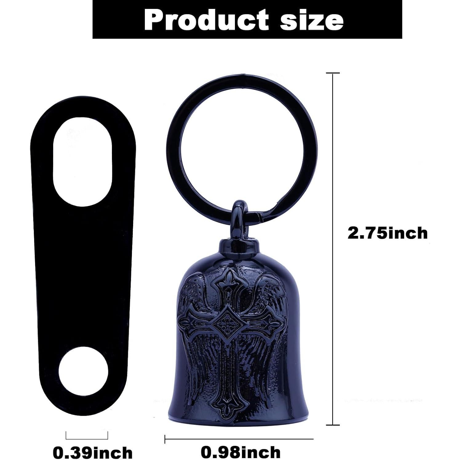 Campana de Moto AilRabbit 768472182753 Doble Cara Negra