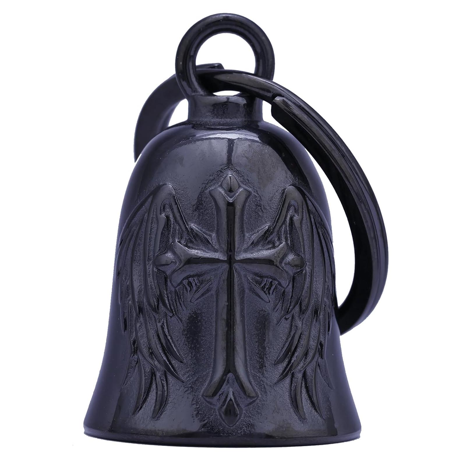 Campana de Ángel para Motociclistas CYZBTBl - 3D Negra