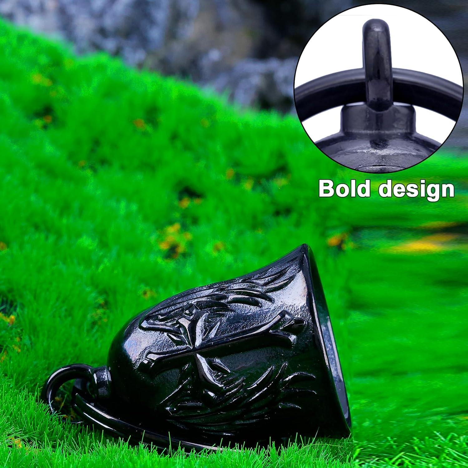 Campana de Ángel para Motociclistas CYZBTBl - 3D Negra