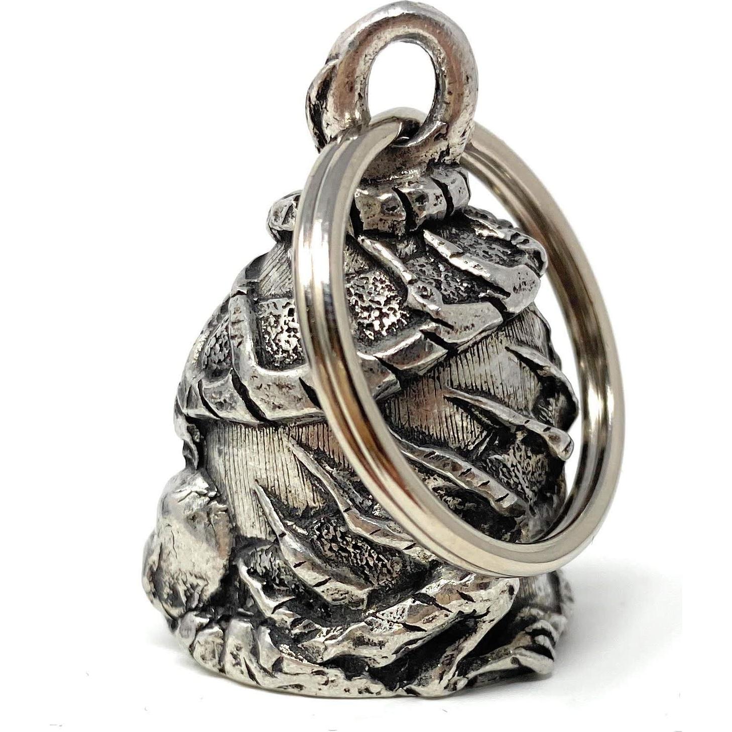 Campana Bravo Bells Calavera Dragón - Accesorio Motocicleta