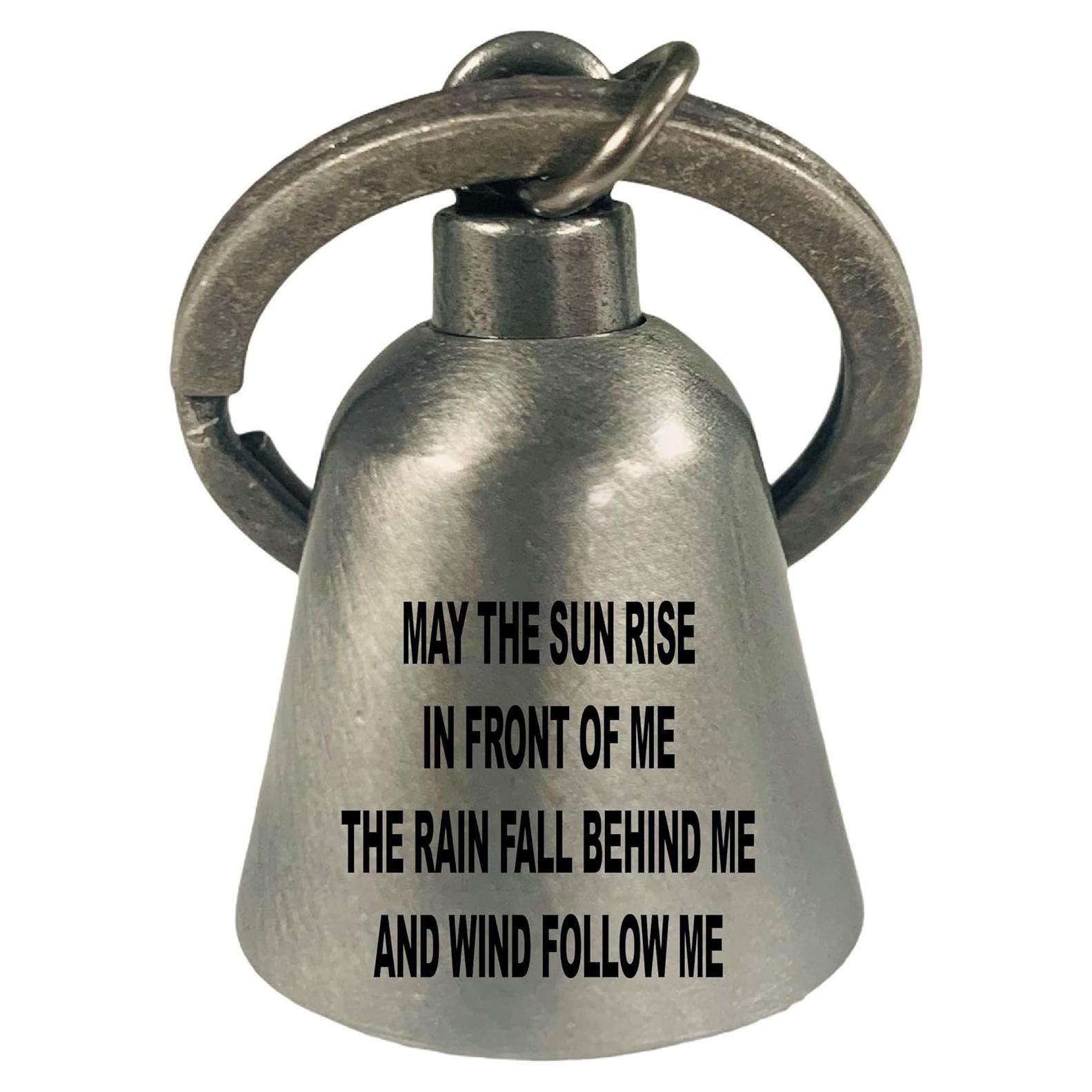 Campana de Guardia Motocicleta Kustom Cycle Parts KCP-BELL Plateada