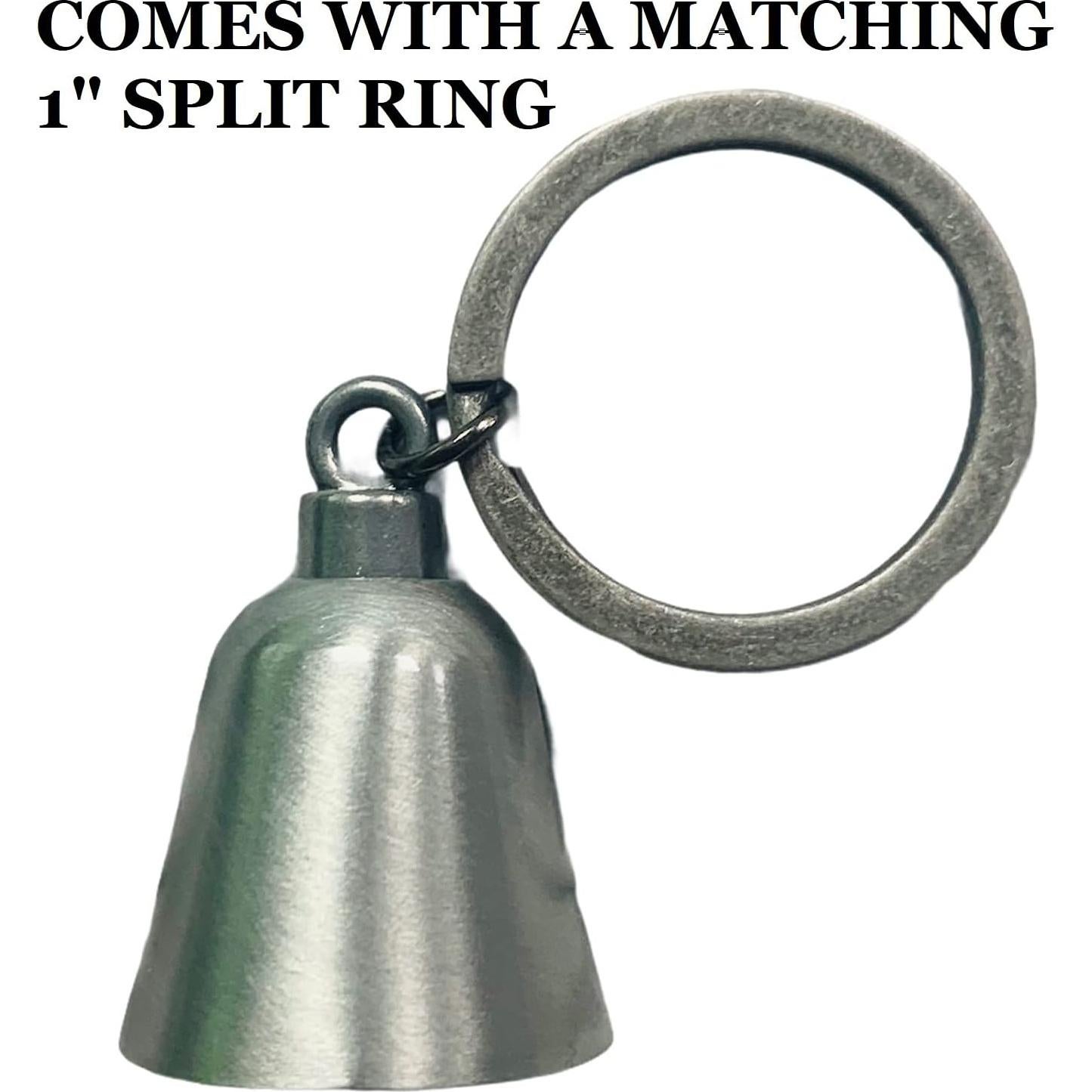 Campana de Guardia Motocicleta Kustom Cycle Parts KCP-BELL Plateada