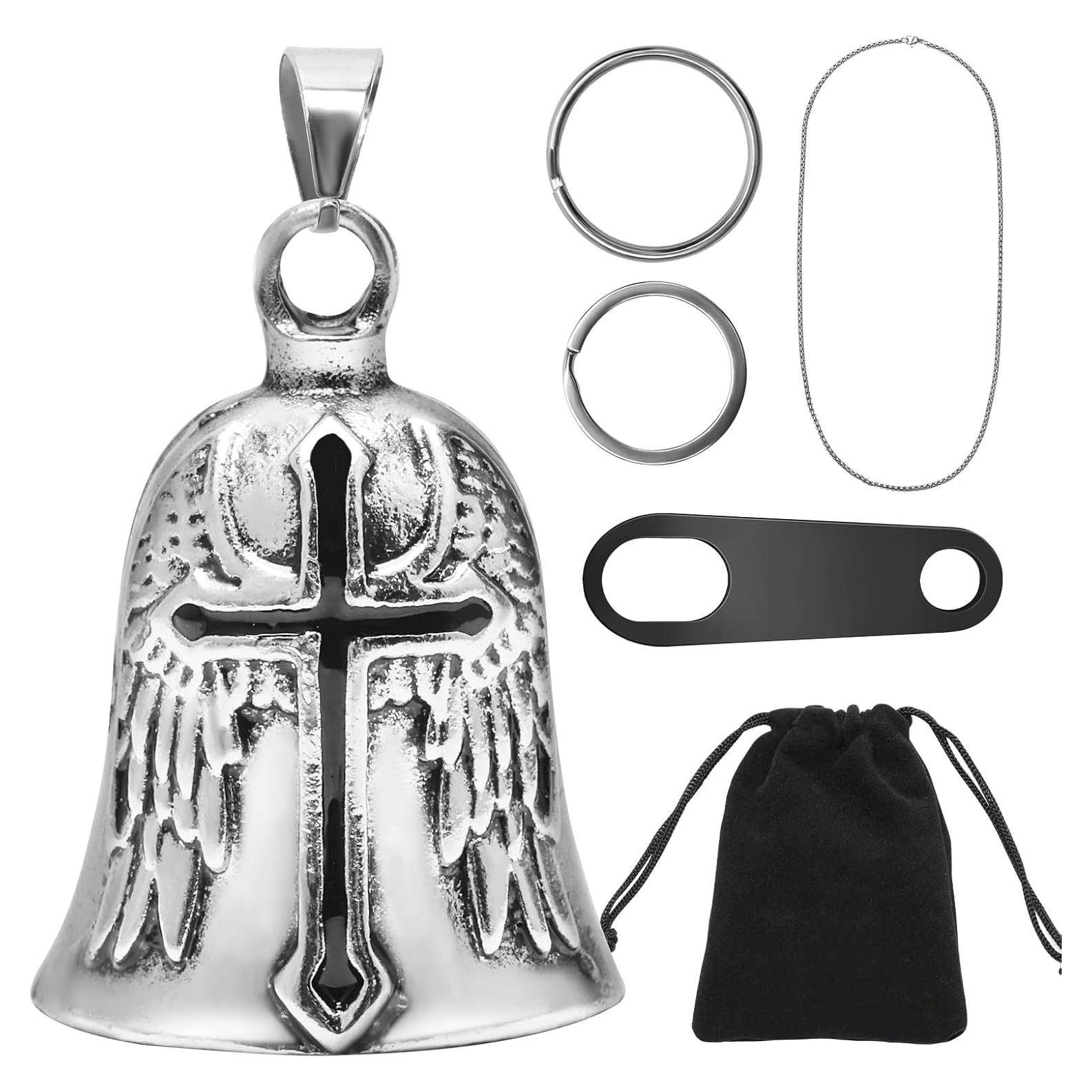 Campana de Motocicleta Ángel Guardián Solaradgy con Accesorios