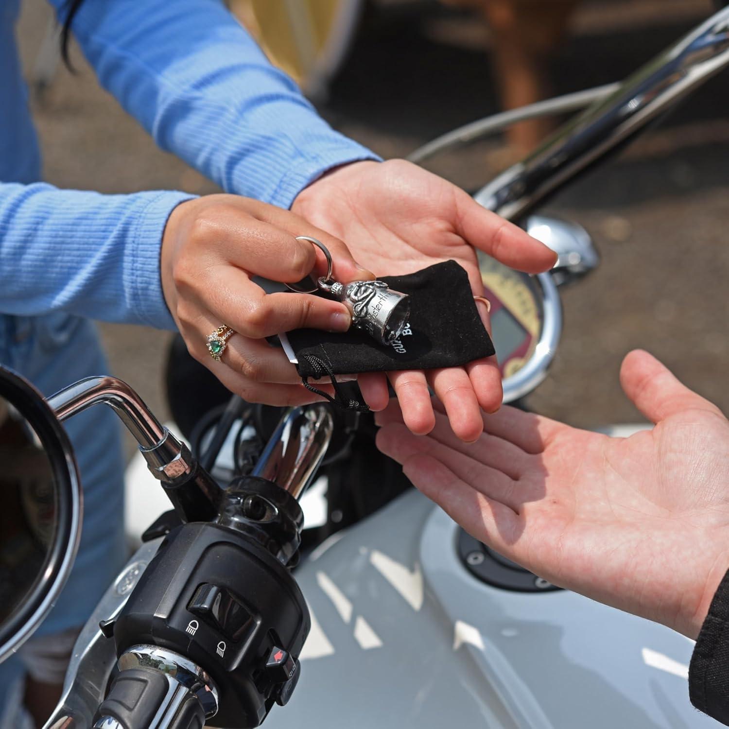 Campana Guardian de Animales - Campana de Motocicleta de Estaño Hecha en EE. UU.