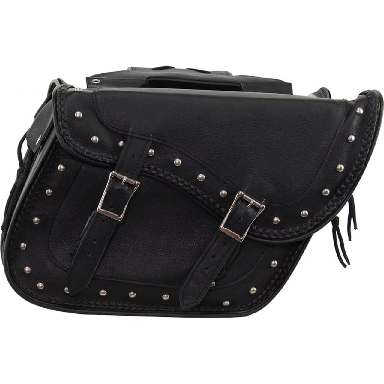 Bolsa de Sillón de Cuero GARGOYLE BELLS para Motocicleta 33x25.4cm