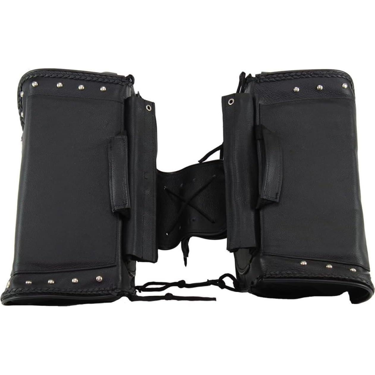 Bolsa de Sillón de Cuero GARGOYLE BELLS para Motocicleta 33x25.4cm