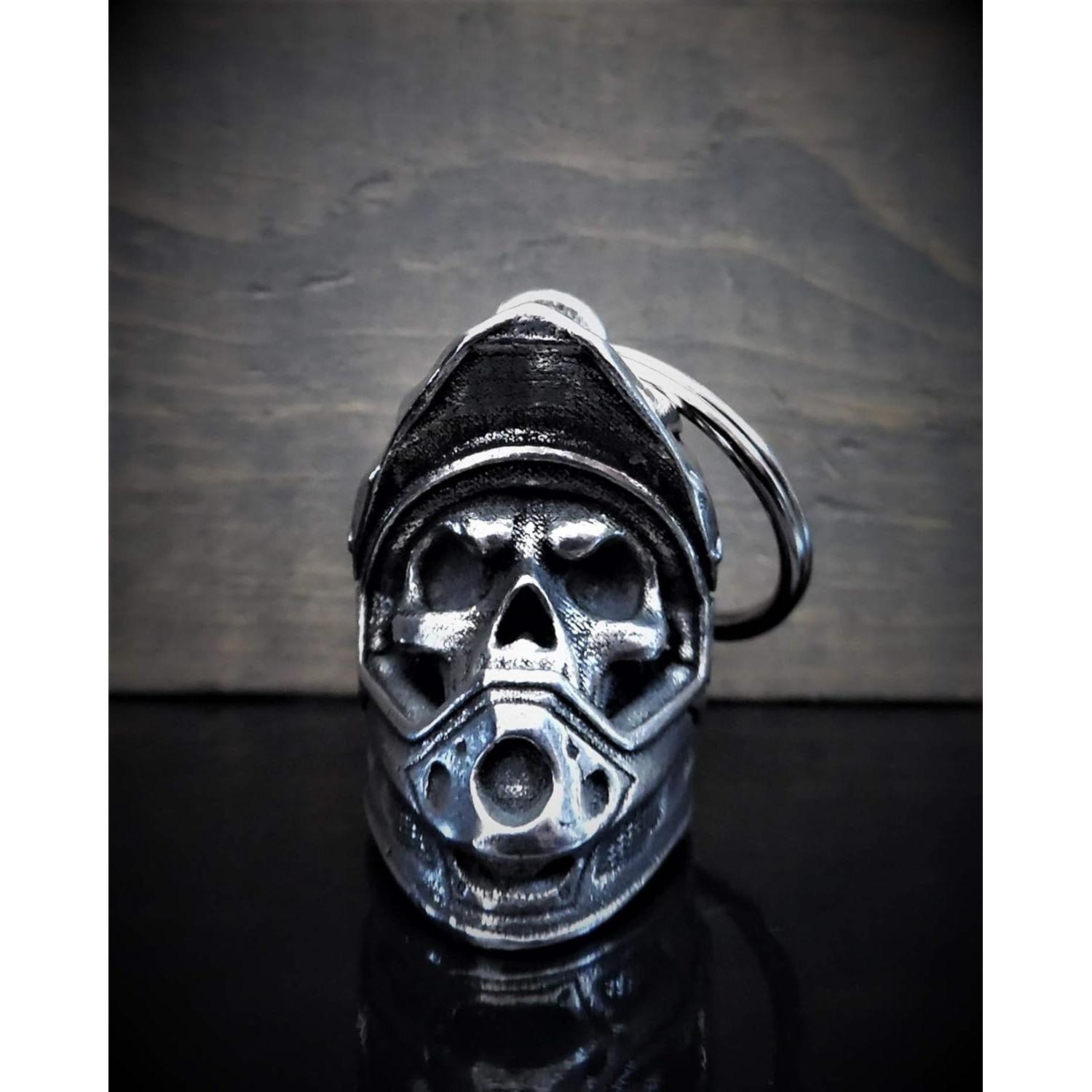 Campana de Motocicleta Bravo Bells Calavera - Accesorio de Suerte