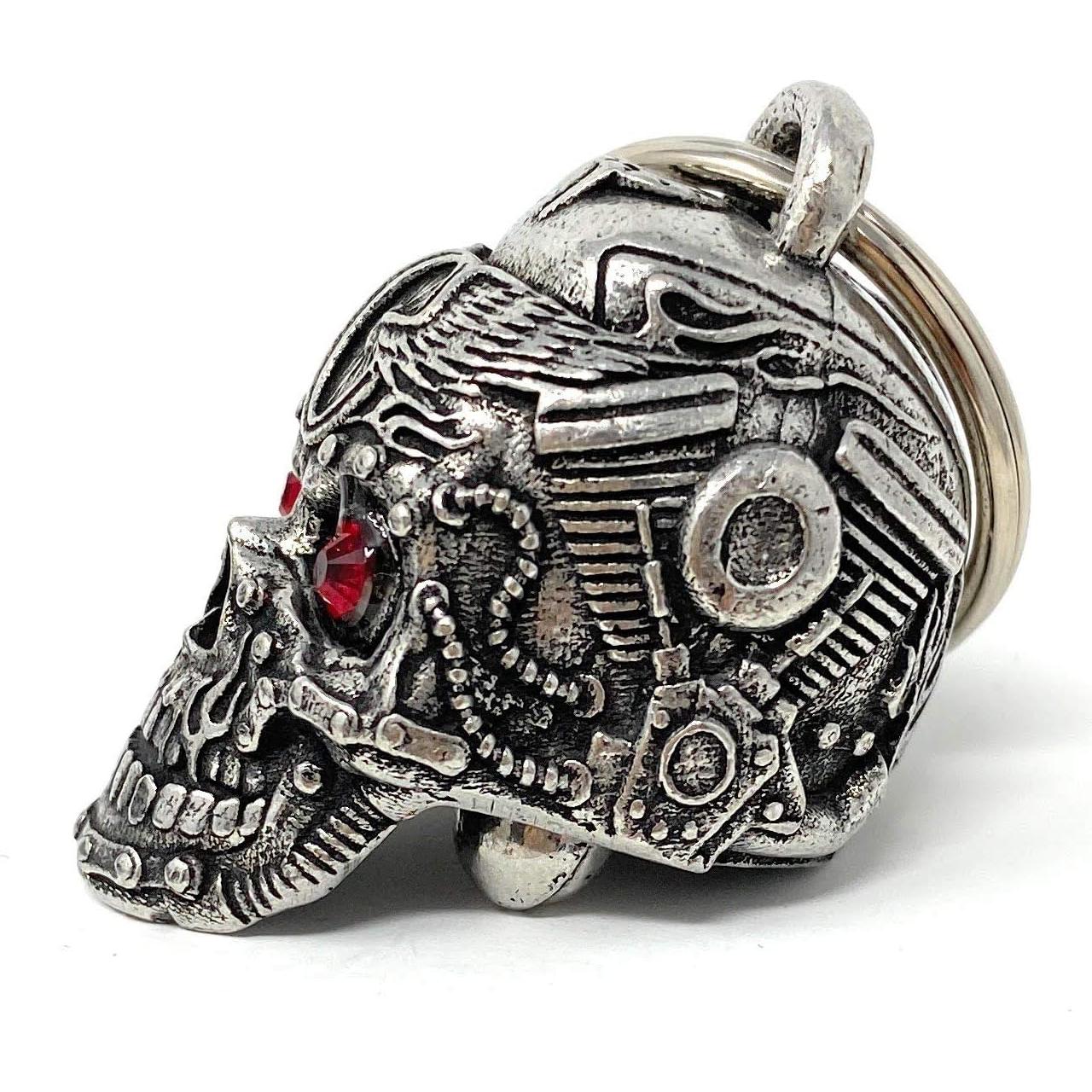 Campana Bravo Bells Calavera Motorhead - Accesorio Motociclista