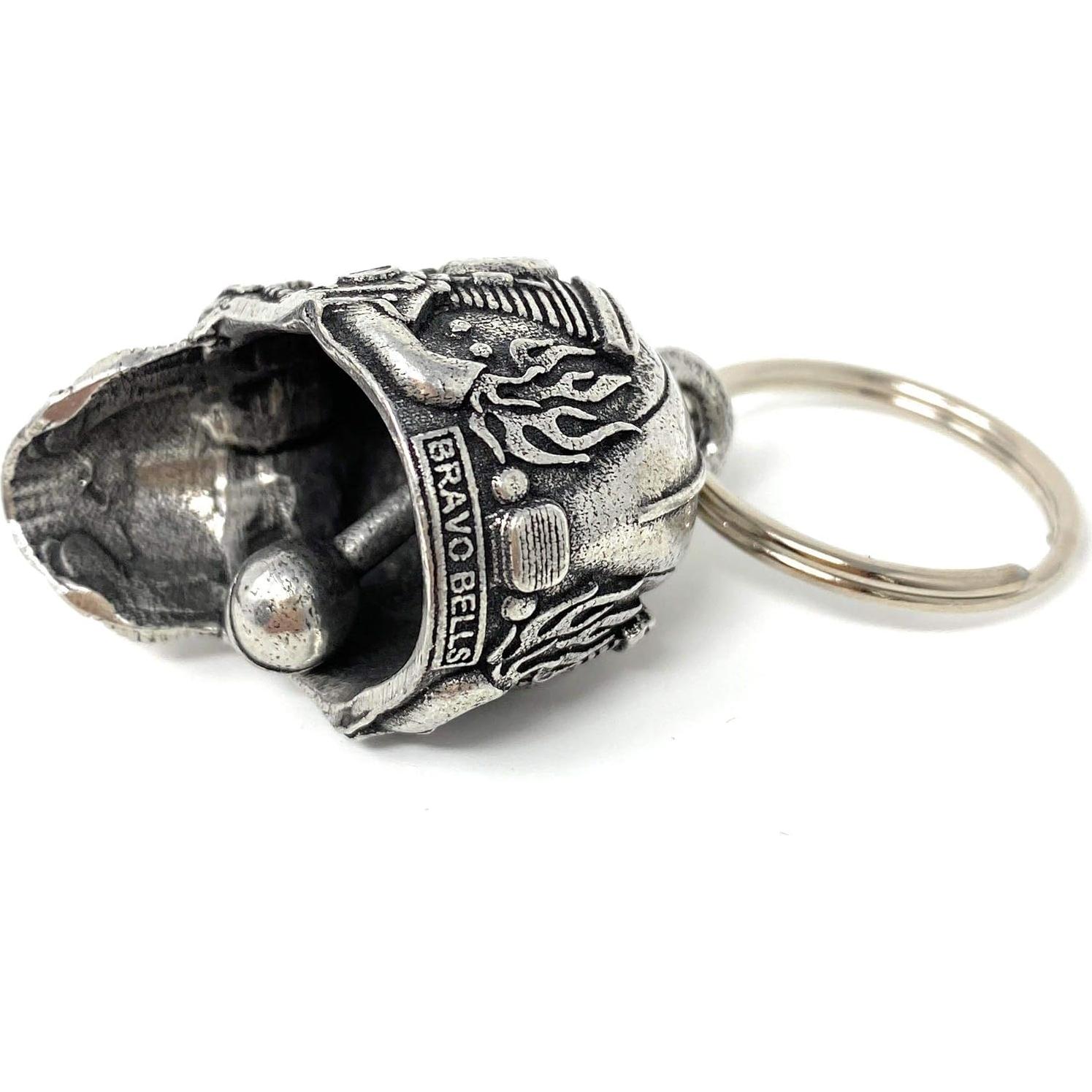 Campana Bravo Bells Calavera Motorhead - Accesorio Motociclista