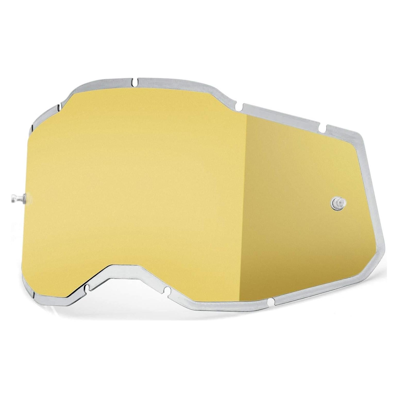 Lente de Reemplazo 100% Oro Espejado Inyectado para Racecraft2/Accuri2/Strata2