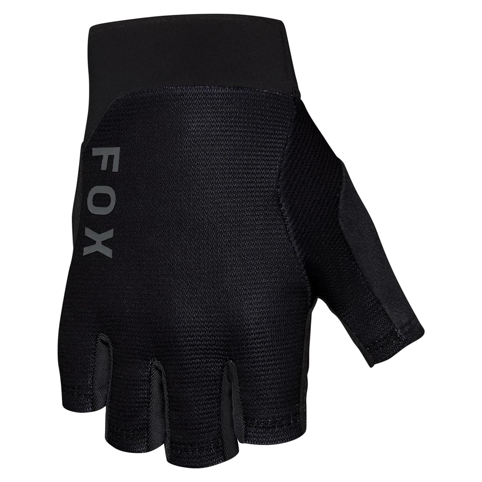 Guantes cortos de gel para ciclismo Fox Racing Ranger, negro, L