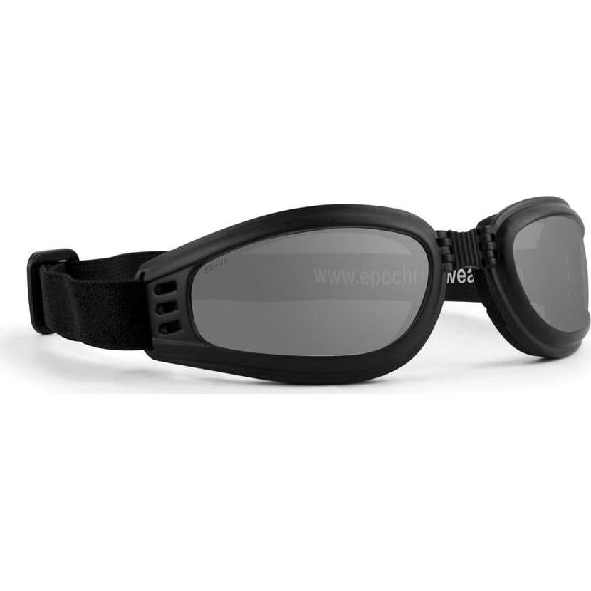 Gafas de Motocicleta Plegables Epoch con Lentes Claros y Ahumados