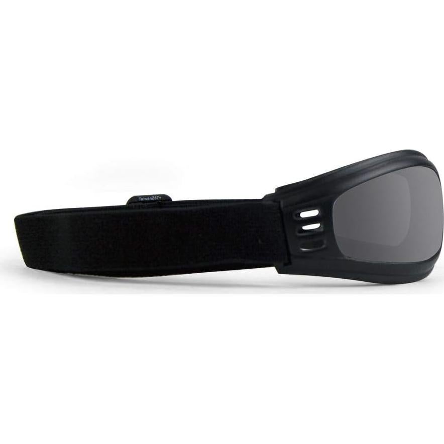 Gafas de Motocicleta Plegables Epoch con Lentes Claros y Ahumados