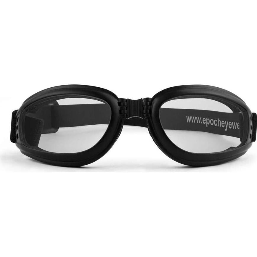 Gafas de Motocicleta Plegables Epoch con Lentes Claros y Ahumados