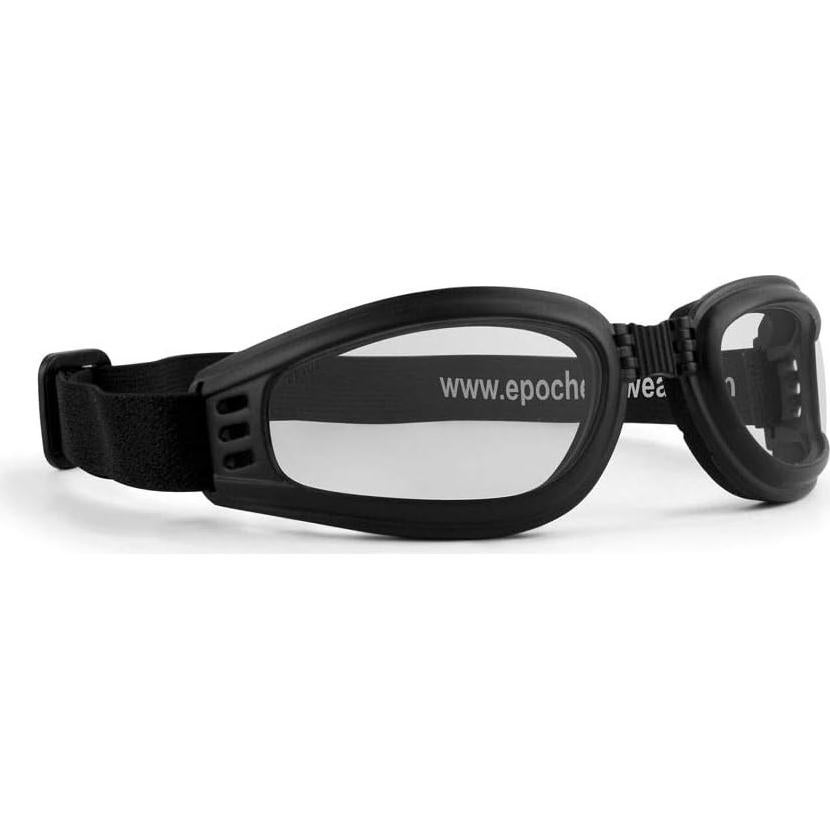 Gafas de Motocicleta Plegables Epoch con Lentes Claros y Ahumados