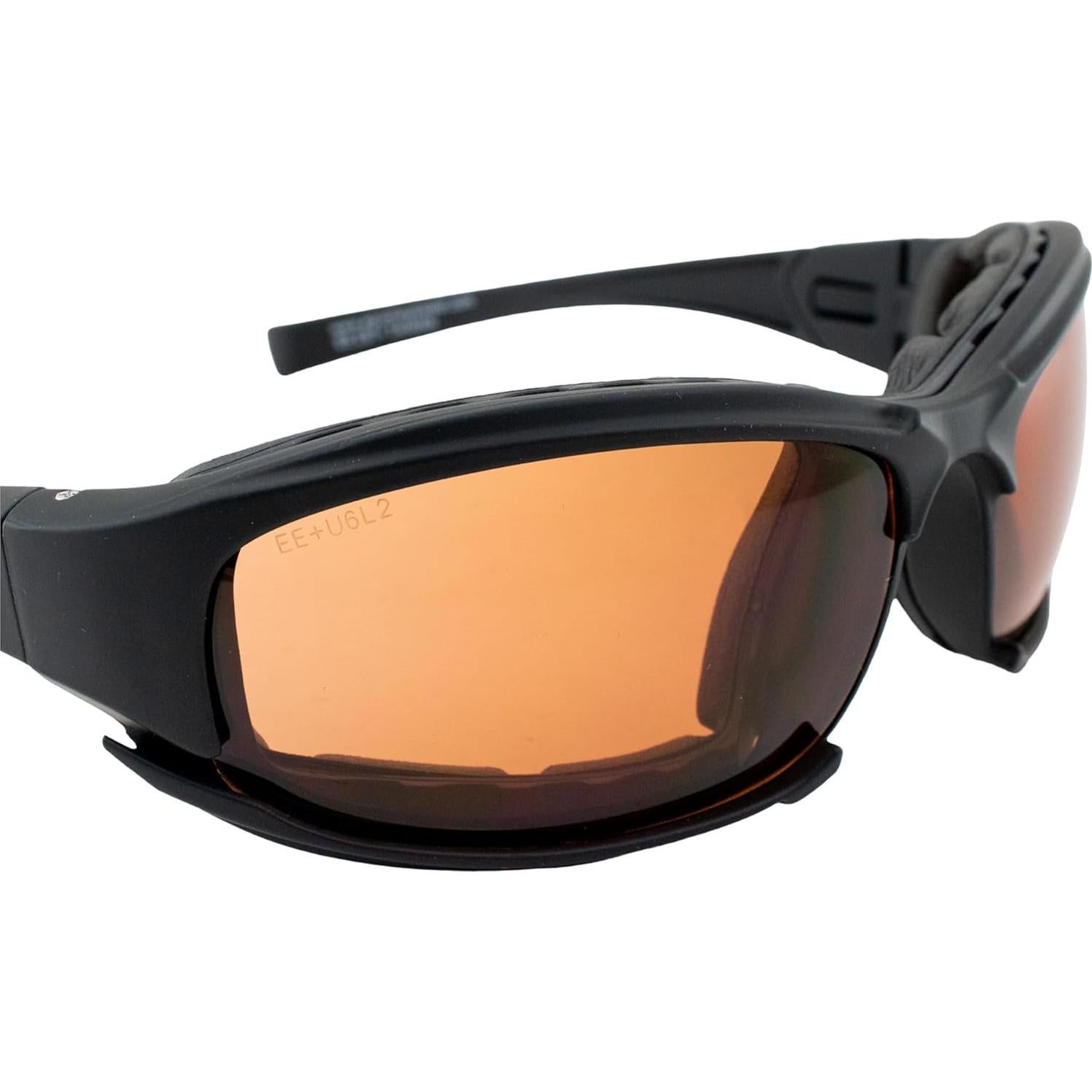 Gafas de sol híbridas Epoch con 3 lentes: ahumado, ámbar y amarillo