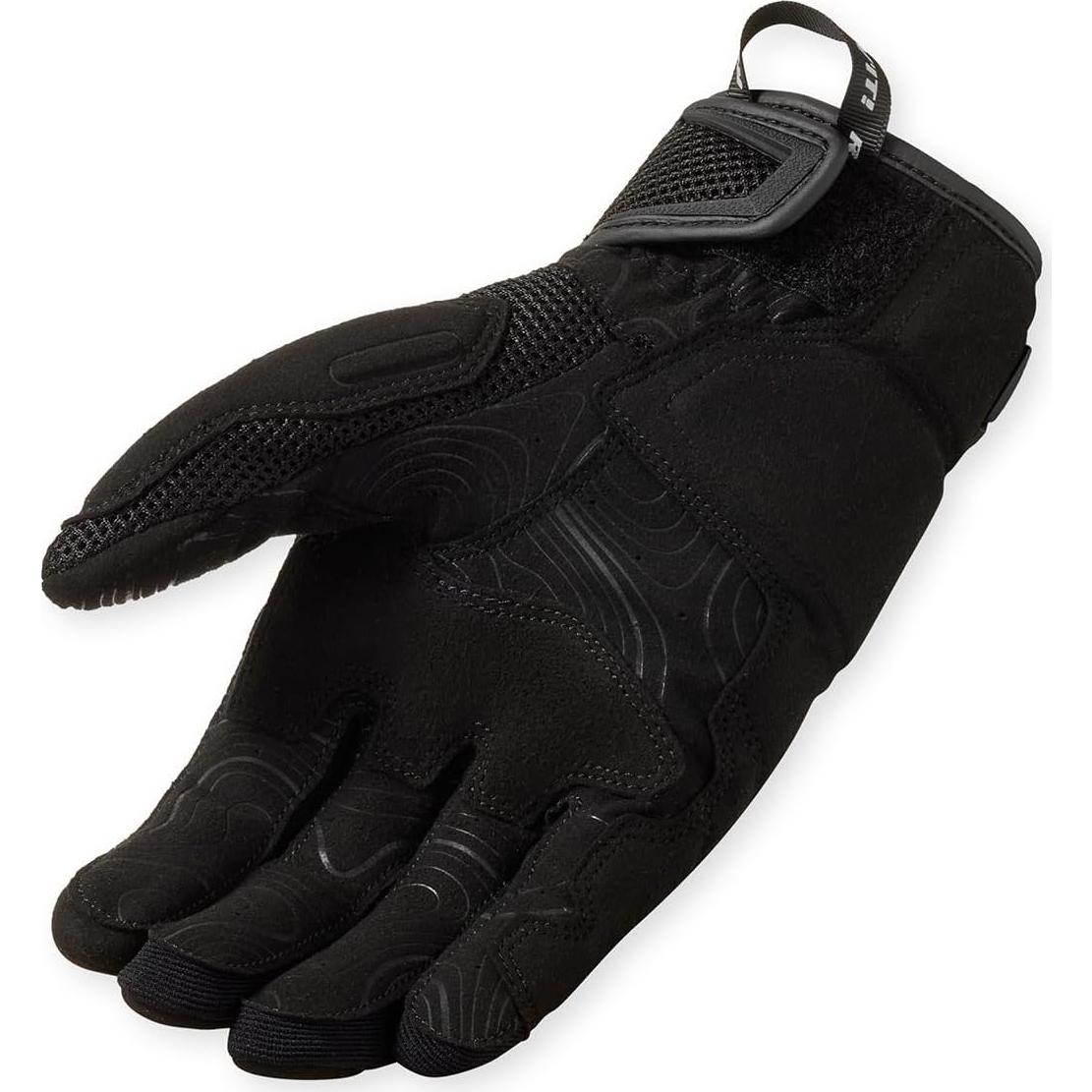Guantes de Moto REV'IT! Cavern 2X Grande Negro Aventura