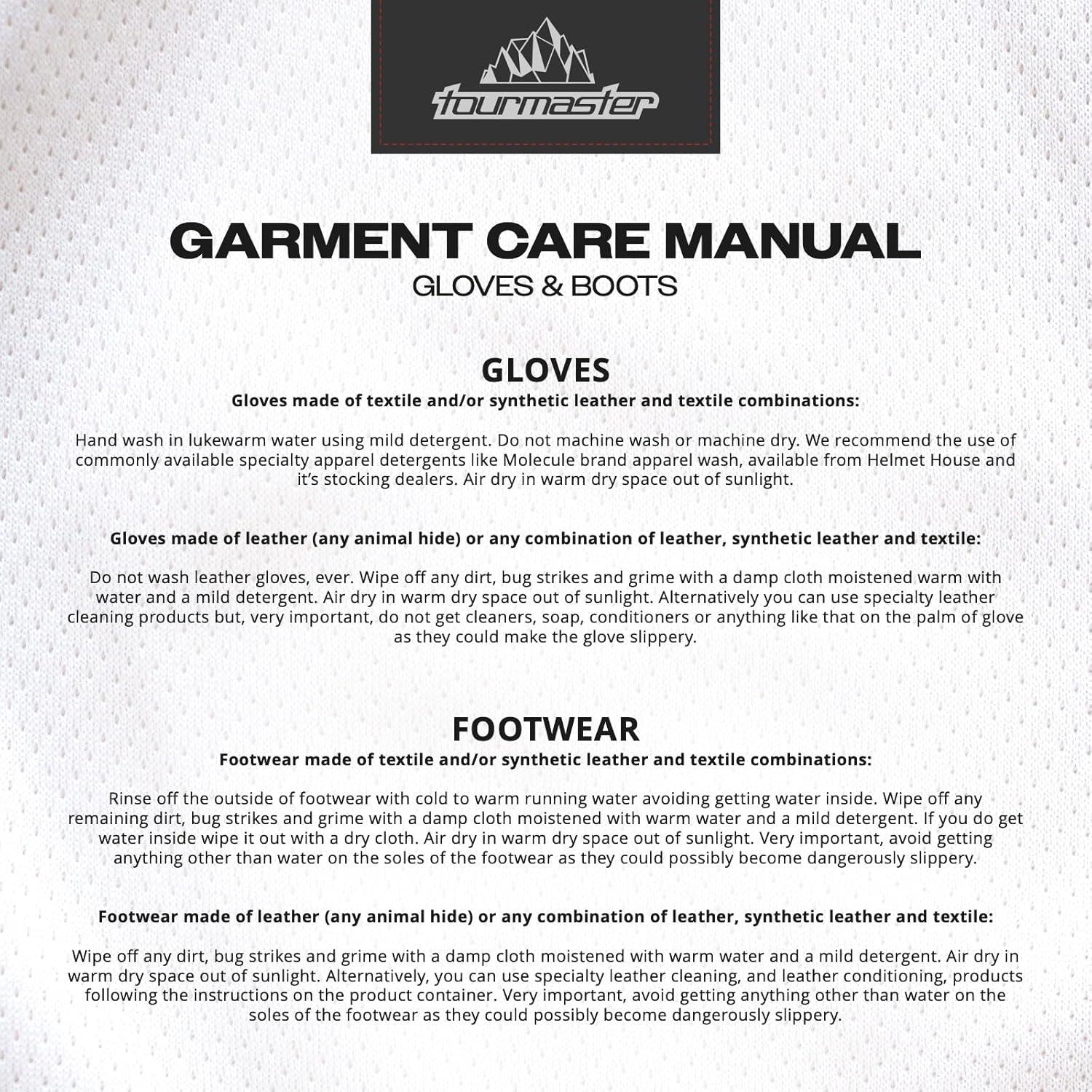 Guantes de Motocicleta Tourmaster Switchback Hombre 3X-L