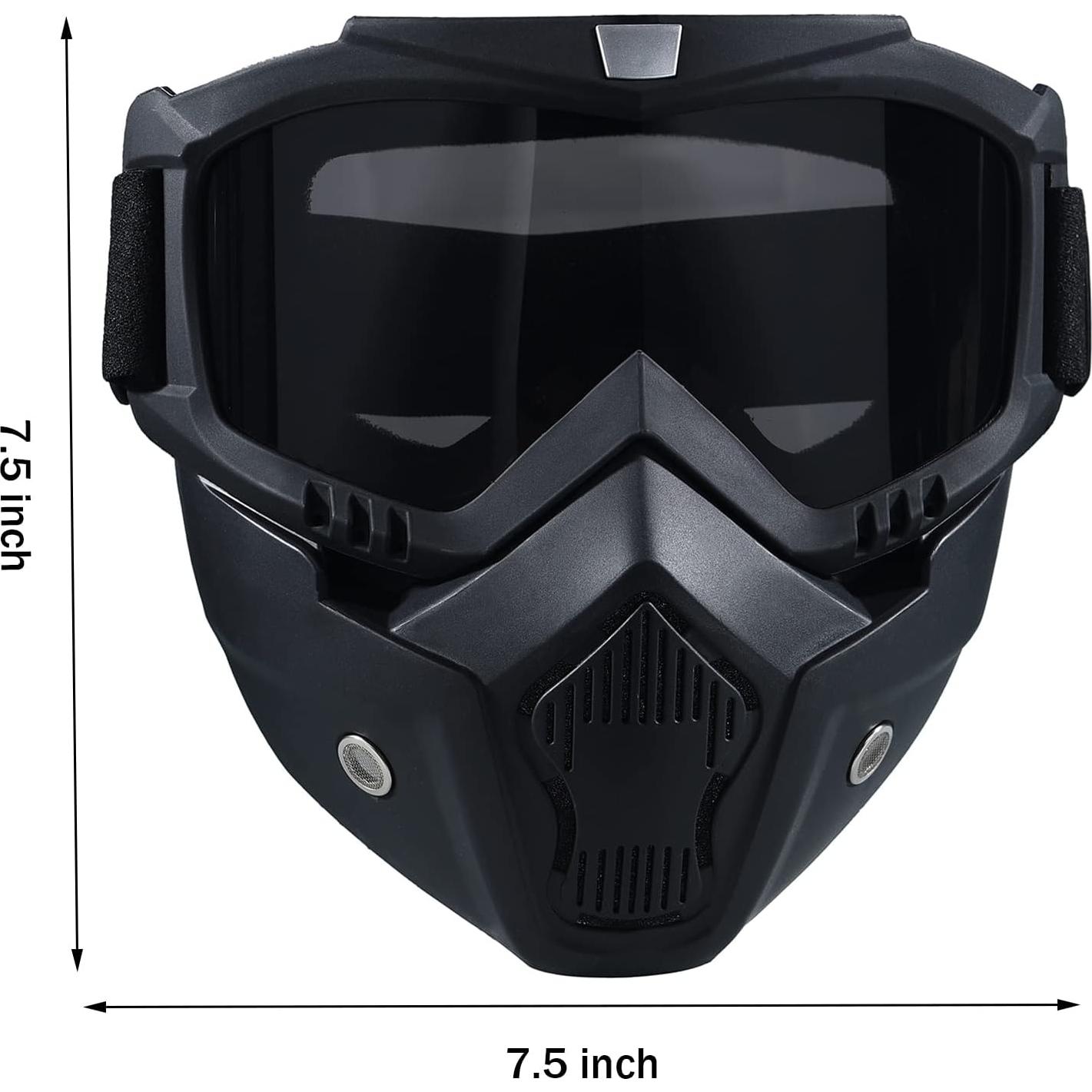 Máscara de Paintball BROYEUR L-J-S Anti Niebla Ajustable