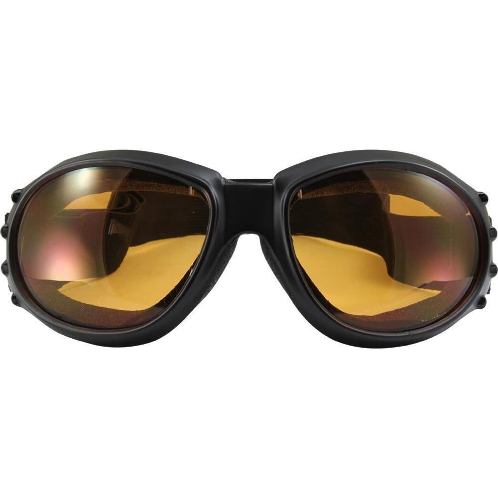 Gafas de Protección Birdz Eyewear Eagle para Deporte - Montura Negra Mate, Lente Naranja