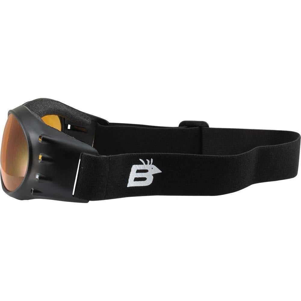Gafas de Protección Birdz Eyewear Eagle para Deporte - Montura Negra Mate, Lente Naranja