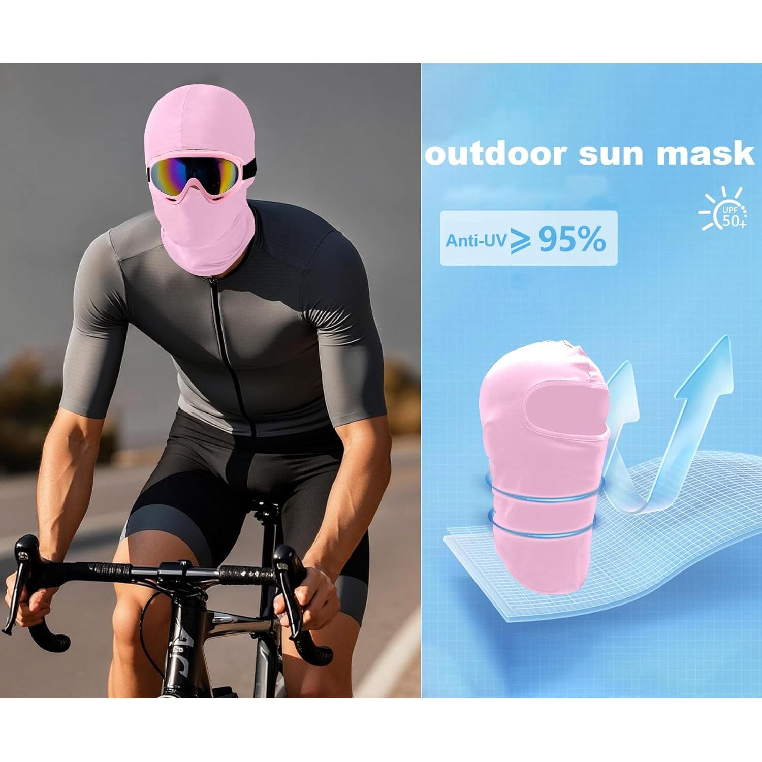 Gafas de Motocicleta LJDJ Paquete de 4 con Protección UV