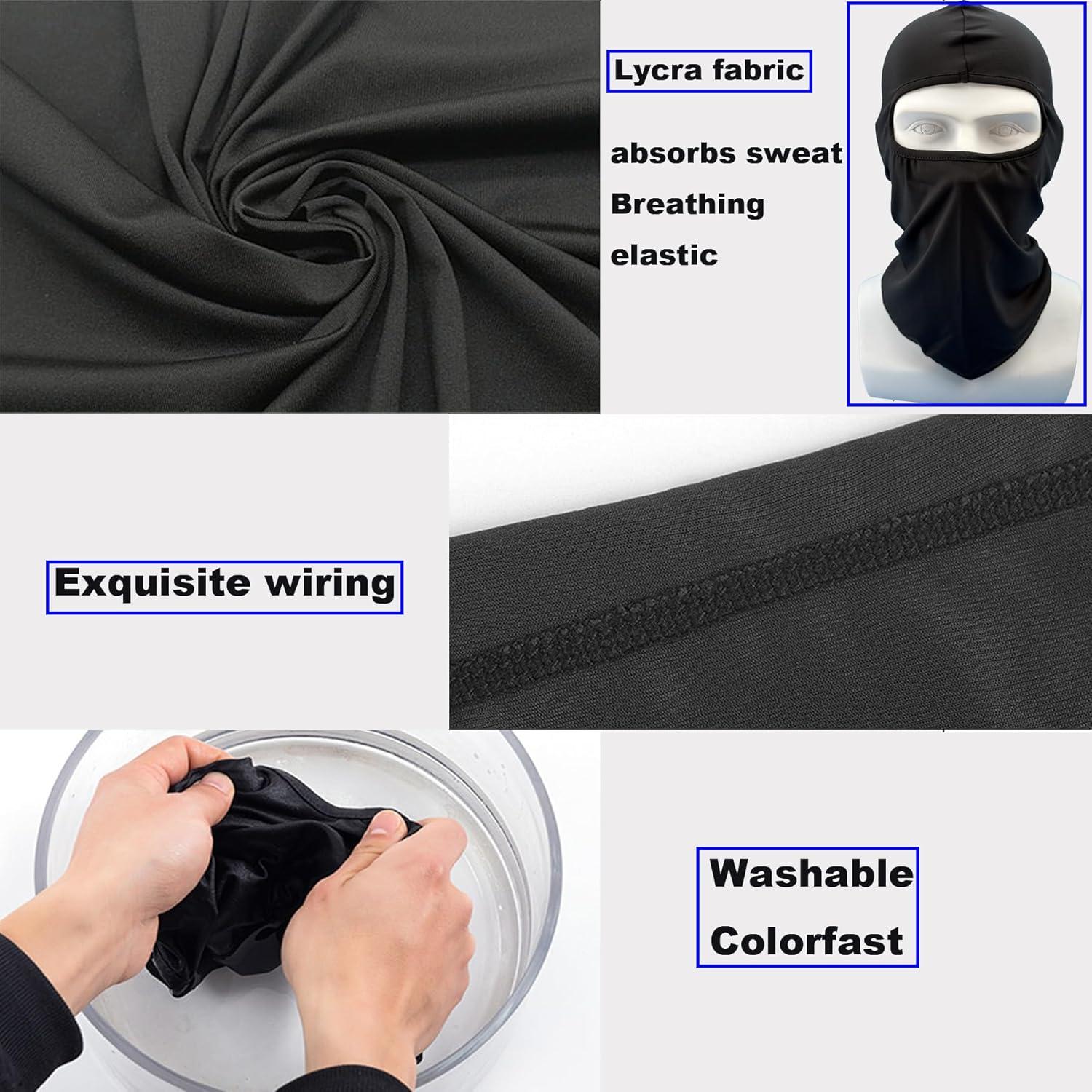 Gafas de Motocicleta LJDJ Paquete de 4 con Protección UV