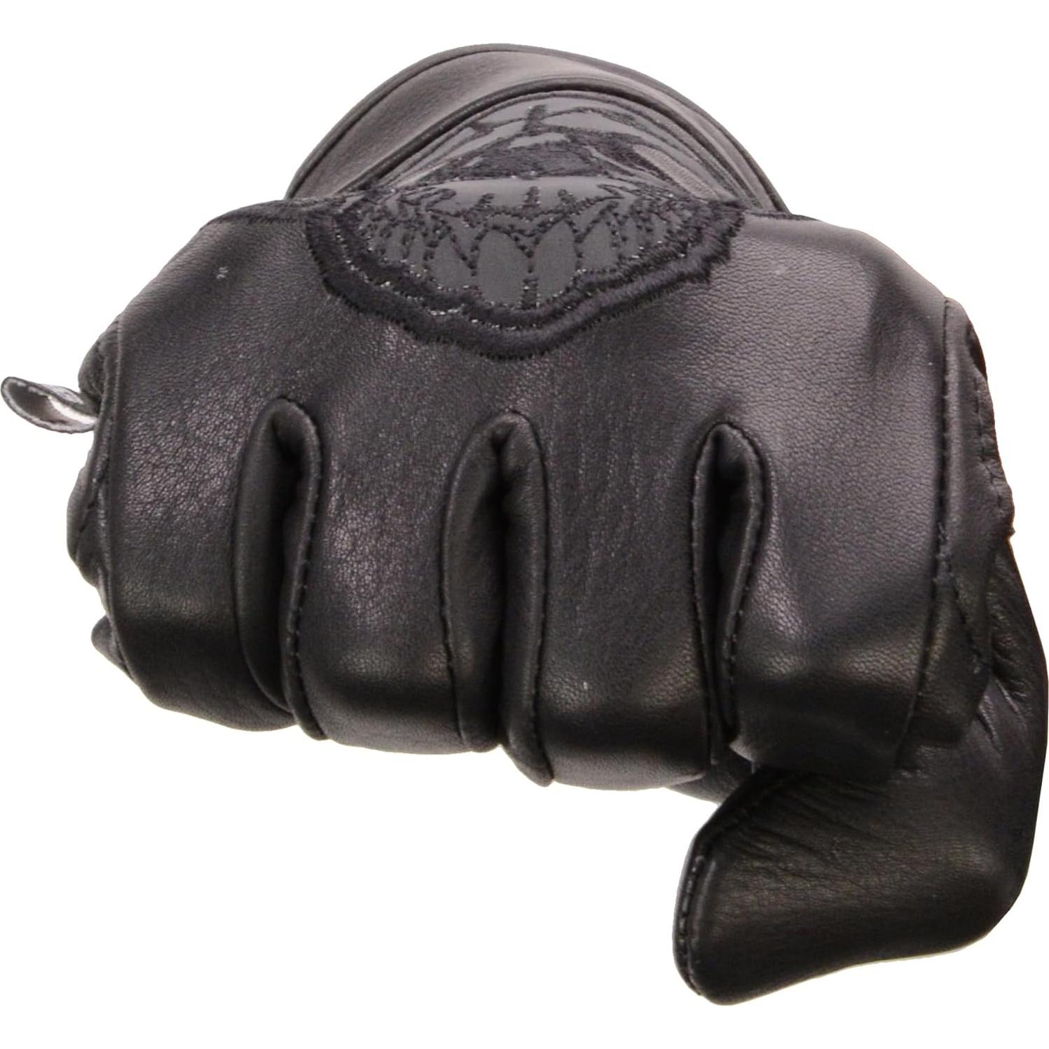 Guantes de Cuero Milwaukee MG7570 para Motocicleta con Gel