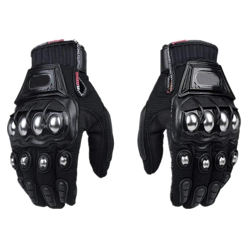 Guantes de Seguridad para Motocicleta Oubaiya JK-10C Mediano Negro